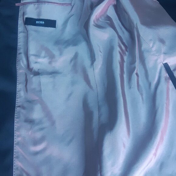 Hugo Boss SZ 42R Black Wool Classic Sport Jacket Blazer - Picture 6 of 14